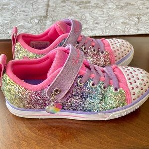 Girl’s Sparkly Tennis Shoes